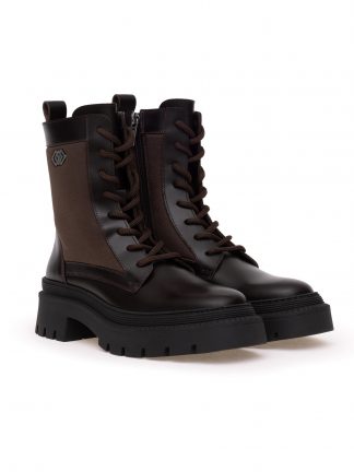 بوت و نیم بوت زنانه قهوه ای یو اس پولو