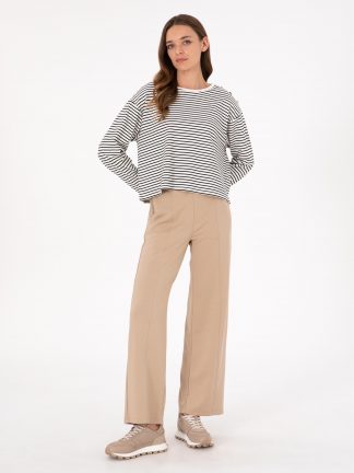 شلوار راحتی زنانه بژ پیرکاردین