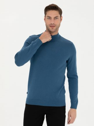 پلیور مردانه آبی کوبالت پیرکاردین