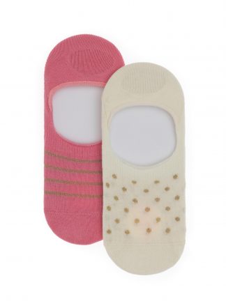 جوراب زنانه صورتی یو اس پولو