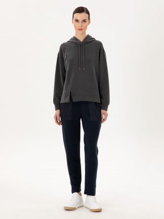 شلوار راحتی زنانه سرمه ای پیرکاردین