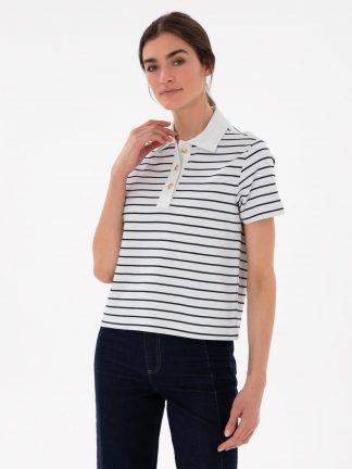 پولوشرت زنانه سرمه ای پیرکاردین