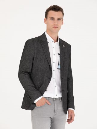 کت مردانه مشکی پیرکاردین