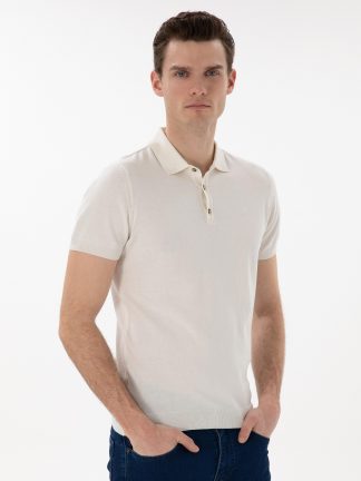 پولوشرت مردانه بژ پیرکاردین