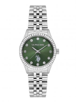ساعت مچی زنانه خاکستری یو اس پولو