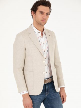 کت مردانه بژ کاشارل