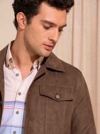 پیراهن مردانه آبی کاشارل