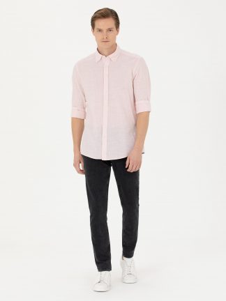 پیراهن مردانه سالمون کاشارل