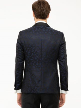 کت مردانه سرمه ای کاشارل