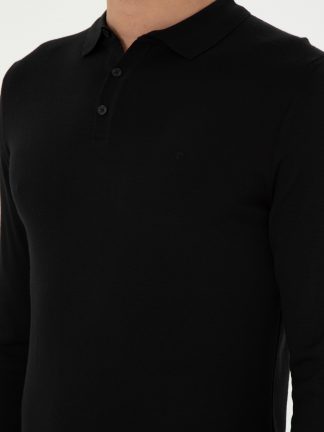 پلیور مردانه مشکی کاشارل