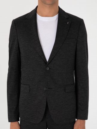 کت و شلوار مردانه مشکی کاشارل