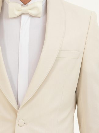 کت و شلوار مردانه بژ کاشارل