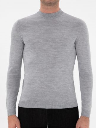 پلیور مردانه خاکستری کاشارل