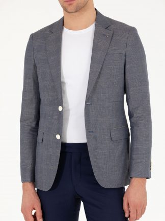 کت مردانه سرمه ای کاشارل