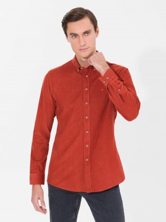 پیراهن مردانه آجری کاشارل