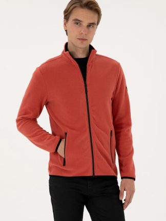 ژاکت مردانه گلبهی یو اس پولو