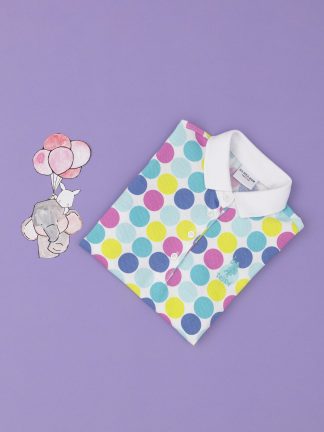 پولوشرت دخترانه سفید یو اس پولو