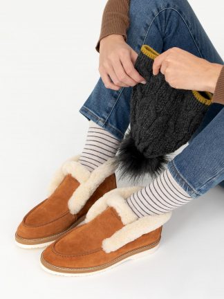 بوت و نیم بوت زنانه قهوه ای پیرکاردین