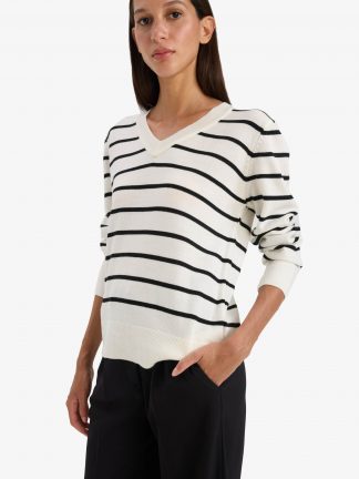 پلیور زنانه بژ دفکتو