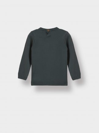 پلیور نوزاد پسر نعنایی دفکتو