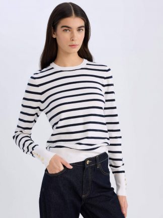 پلیور زنانه بژ دفکتو