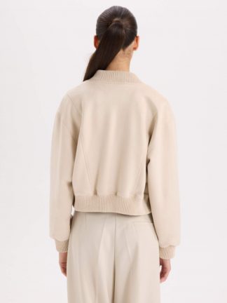 کاپشن زنانه بژ دفکتو