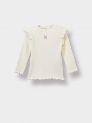 تی شرت نوزاد دختر بژ دفکتو