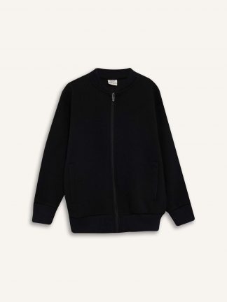 ژاکت پسرانه مشکی دفکتو