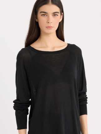 پلیور زنانه مشکی دفکتو