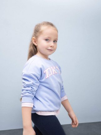 سویشرت نوزاد دختر آبی روشن دفکتو