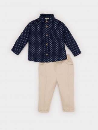 ست لباس نوزادی پسرانه دفکتو