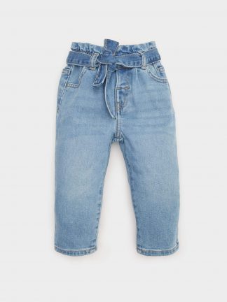 شلوار نوزاد دختر آبی روشن دفکتو