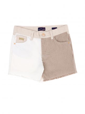 شلوارک دخترانه کرم یو اس پولو