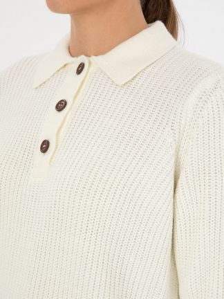 پلیور زنانه بژ پیرکاردین