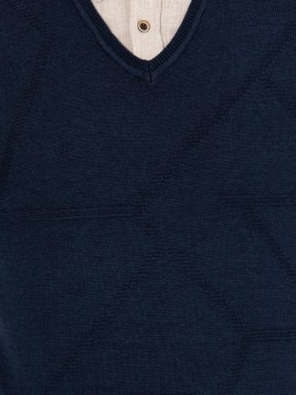 پلیور مردانه سرمه ای پیرکاردین