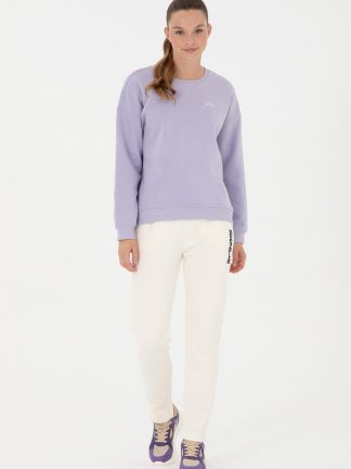 شلوار راحتی زنانه کرم یو اس پولو