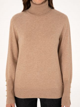 پلیور زنانه بژ پیرکاردین