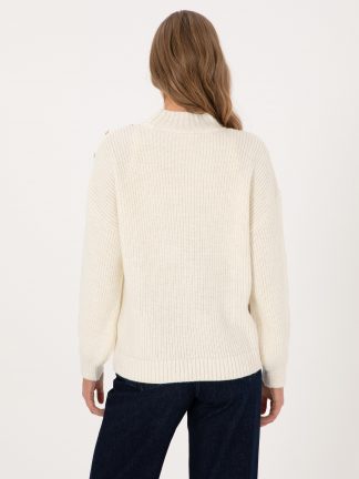 پلیور زنانه بژ پیرکاردین