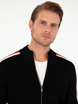 ژاکت مردانه مشکی پیرکاردین