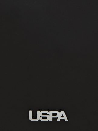 کیف پول و کارت مردانه مشکی یو اس پولو