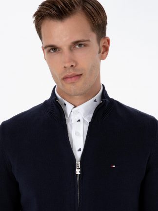 ژاکت مردانه سرمه ای یو اس پولو