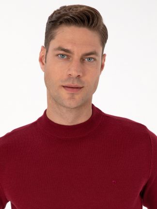 پلیور مردانه آلبالویی پیرکاردین