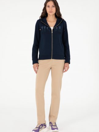 شلوار راحتی زنانه بژ یو اس پولو