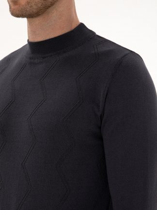 پلیور مردانه خاکستری کاشارل