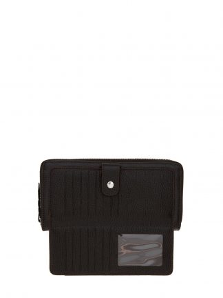 کیف پول و کارت مردانه قهوه ای یو اس پولو