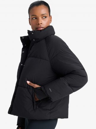 کاپشن زنانه مشکی دفکتو