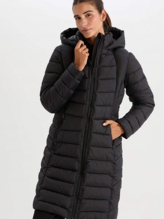 کاپشن زنانه مشکی دفکتو