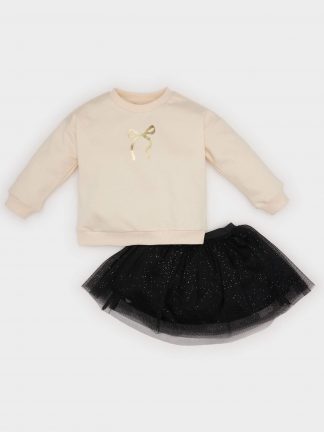 ست لباس نوزاد دختر مشکی دفکتو