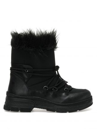 نیم بوت برفی زنانه مشکی مدل MARALA.Z 2PR اینجی تصویر ۱