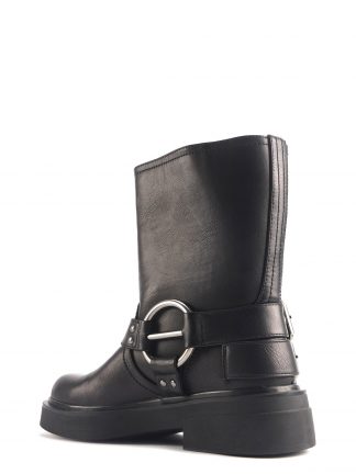 نیم بوت بایکر زنانه مشکی مدل CAPPA 4PR ناین وست تصویر ۱